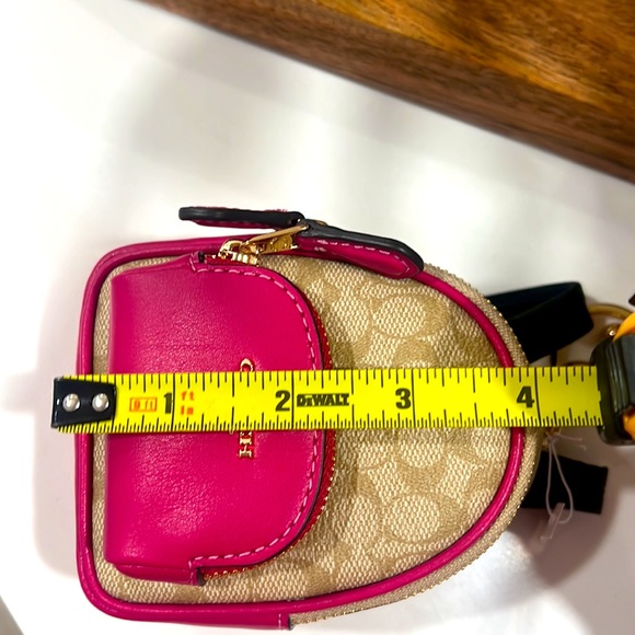 💕COACH Mini Backpack Charm.. - Picture 7 of 10